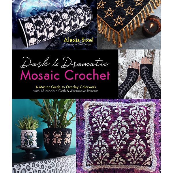 Dark & Dramatic Mosaic Crochet | The Woolery