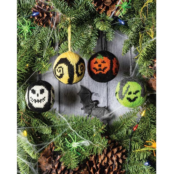 Tim Burton's Nightmare Before Christmas Official Knitting Guide - Ornaments