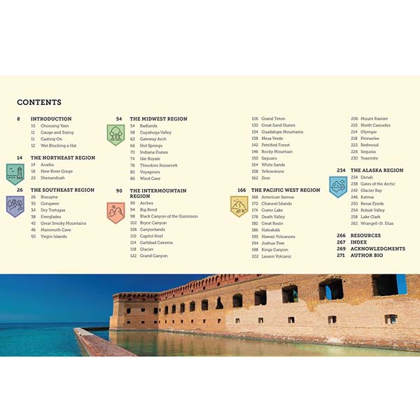 Knitting the National Parks - Contents