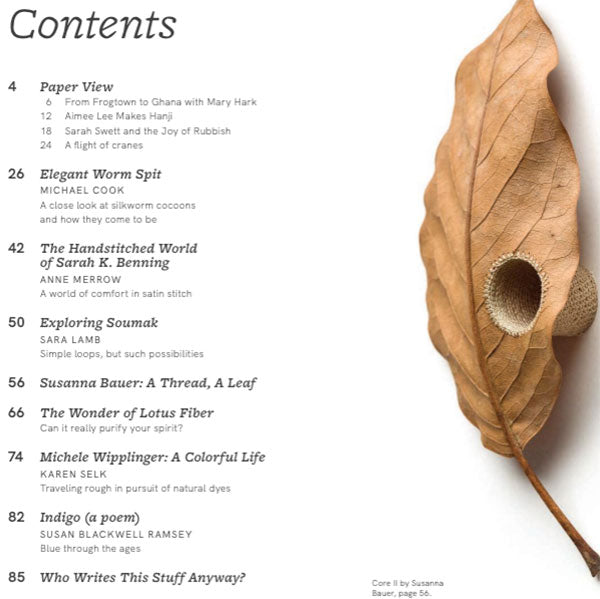 The Long Thread Table of Contents