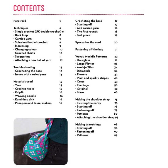 Colourful Wayuu Bags to Crochet - c