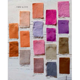 Natural Dyeing - Swatches