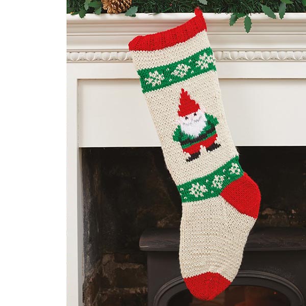 Knitted Christmas Stockings - 3