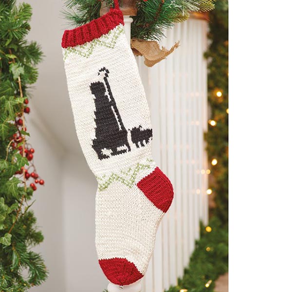 Knitted Christmas Stockings - 2