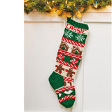 Knitted Christmas Stockings - 1
