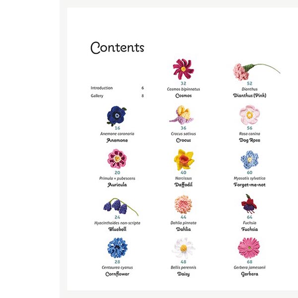 Crocheted Flowers - c