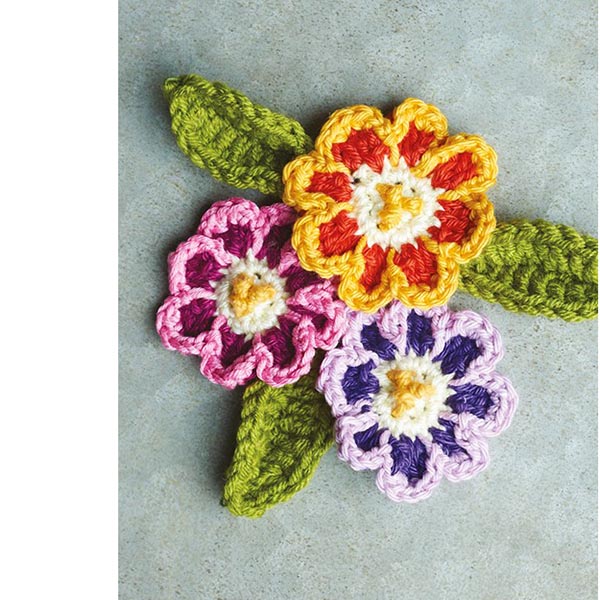 Crocheted Flowers - a