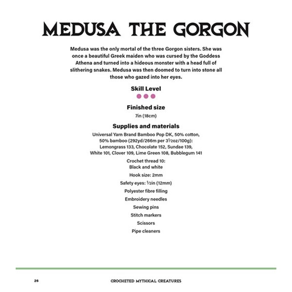 Crocheted Mythical Creatures - a