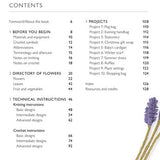 100 Flowers to Knit & Crochet - Table of Contents