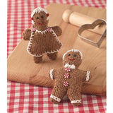 Mini Knits for Christmas - Gingerbread