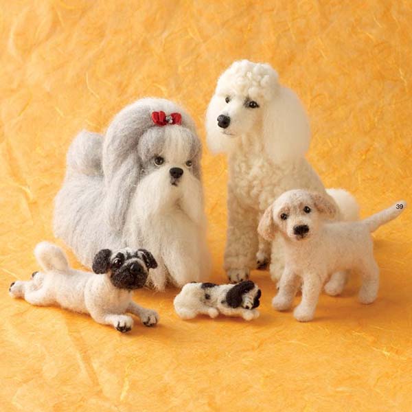 Cute Dogs to Needle Felt - Dogs