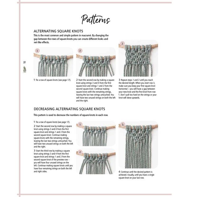 Macrame Christmas - Instruction