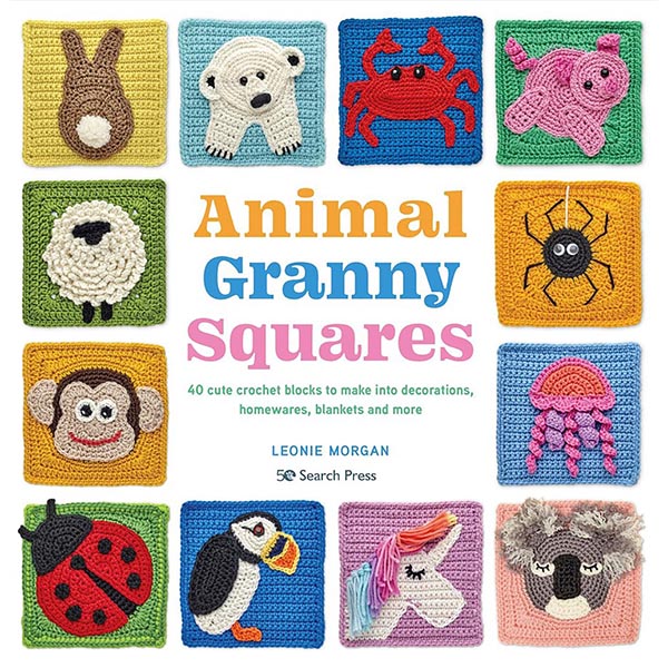Animal Granny Squares - 9781800921559