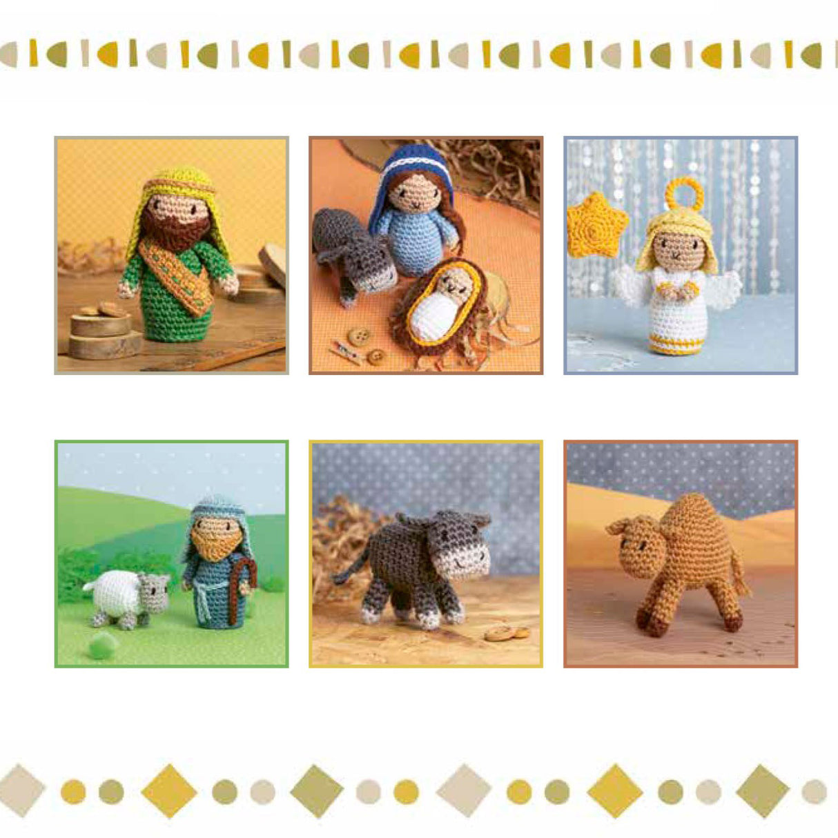 Mini Amigurumi Nativity - The Woolery