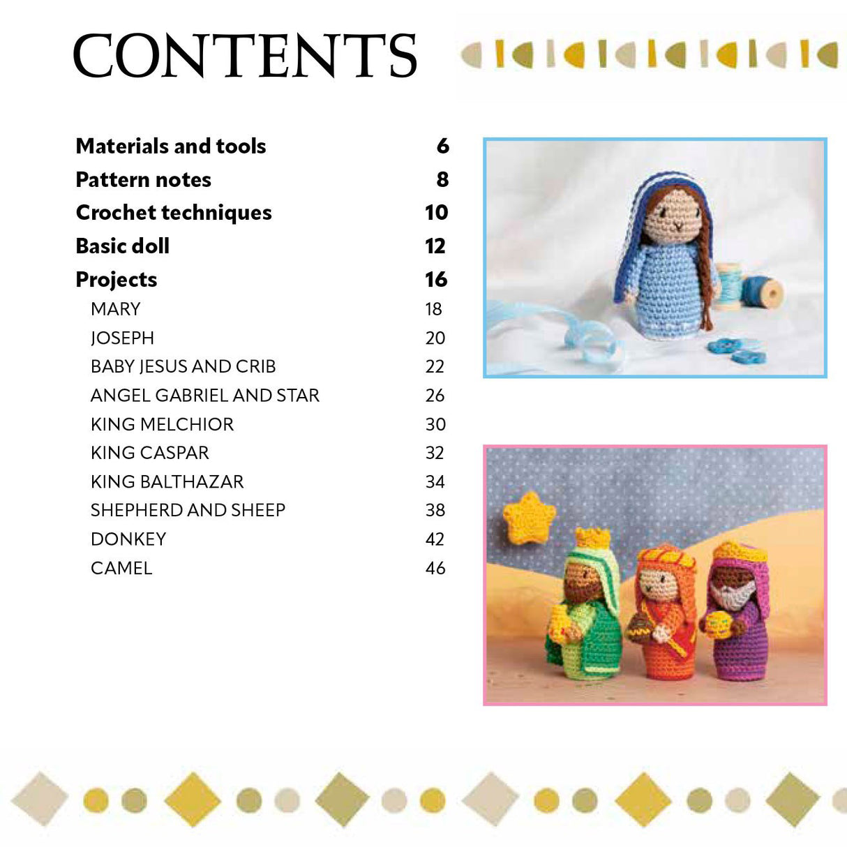 Mini Amigurumi Nativity - The Woolery