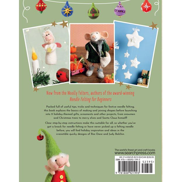 Needle Felting Christmas - Back Cover