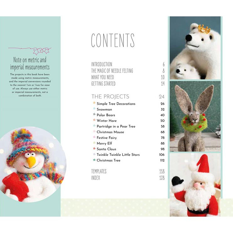 Needle Felting Christmas - Table of Contents