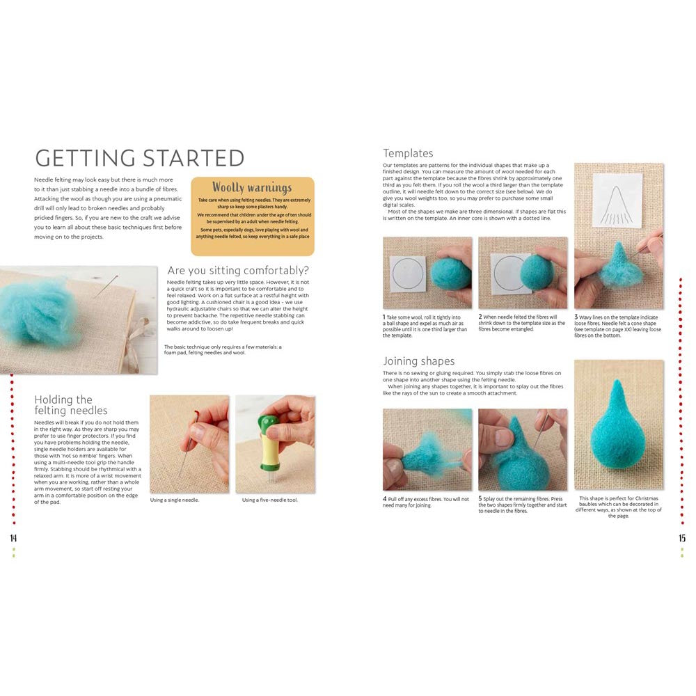 Needle Felting Christmas - a