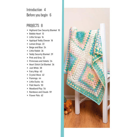 Crochet Baby Blankets - Table of Contents