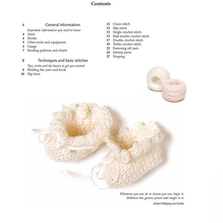 A-Z of Crochet - Table of Contents