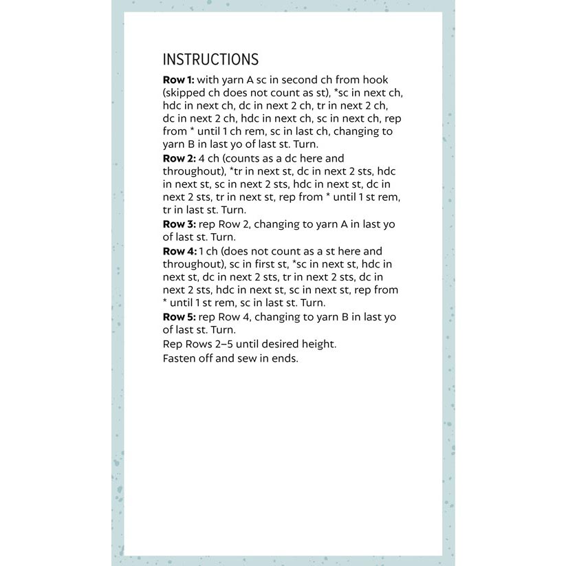 Bella Coco’s Crochet Stitch Card Deck - b