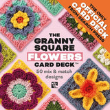 The Granny Square Flowers Card Deck - Front Cover