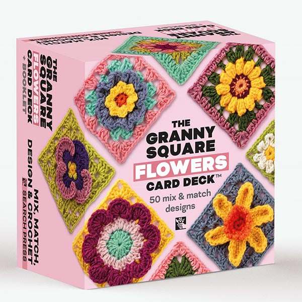 The Granny Square Flowers Card Deck | The Woolery