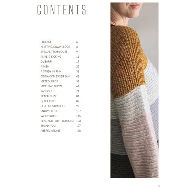 Easy Sweaters to Knit - Table of Contents