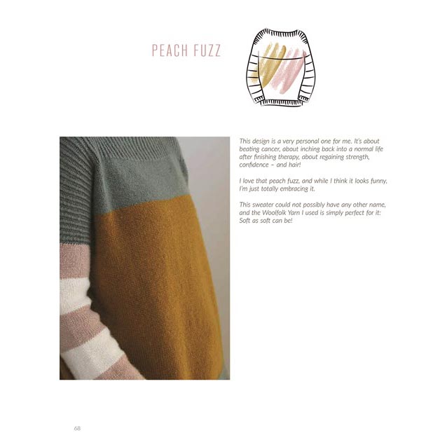 Easy Sweaters to Knit - Peach Fuzz