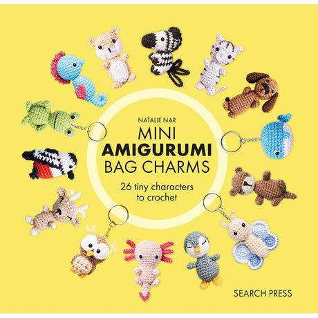Mini Amigurumi Bag Charms -9781800923492