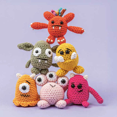 Mini Amigurumi Monsters