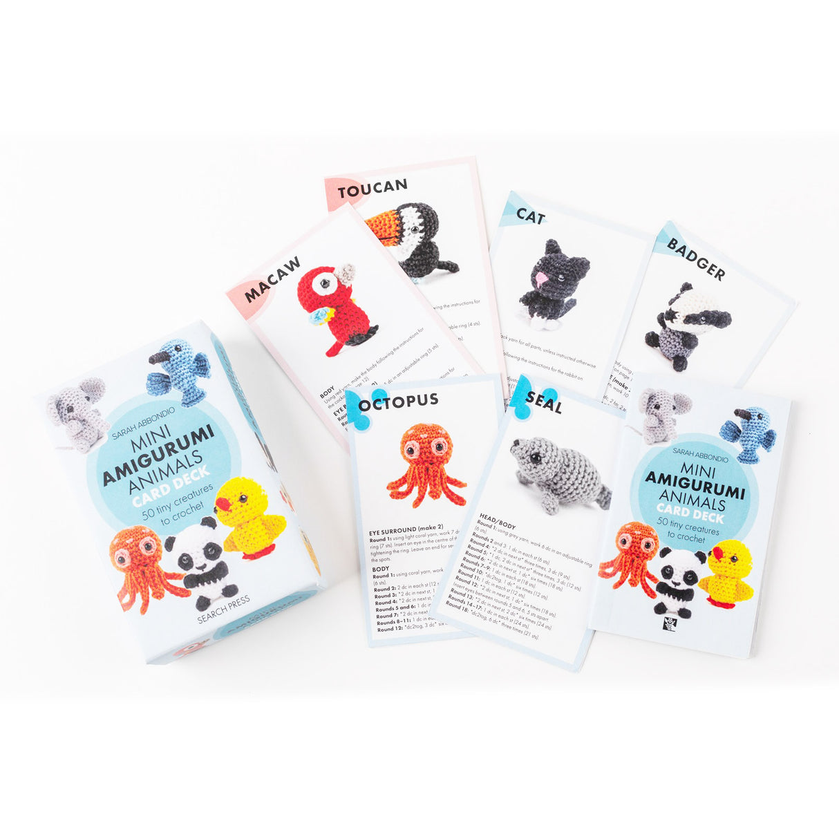 Mini Amigurumi Animals Card Deck - The Woolery