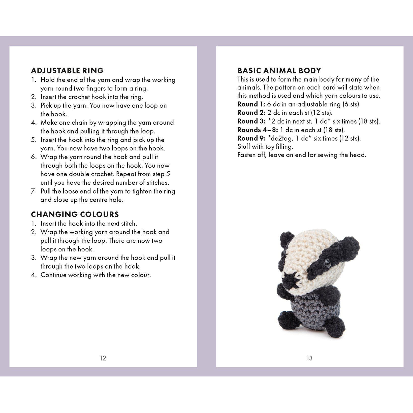 Mini Amigurumi Animals Card Deck | The Woolery