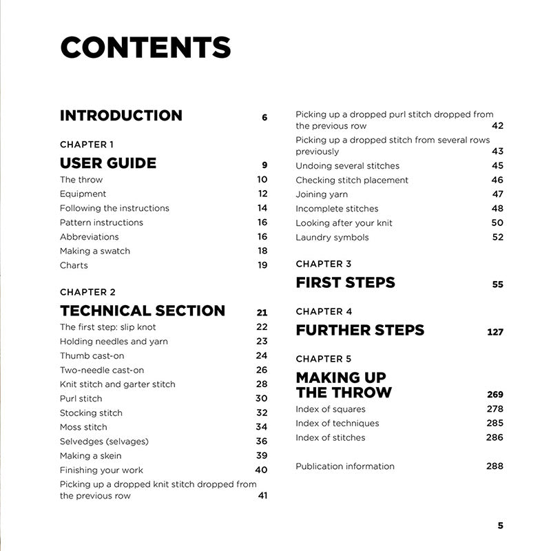 The Knitting Stitches Bible - The Woolery