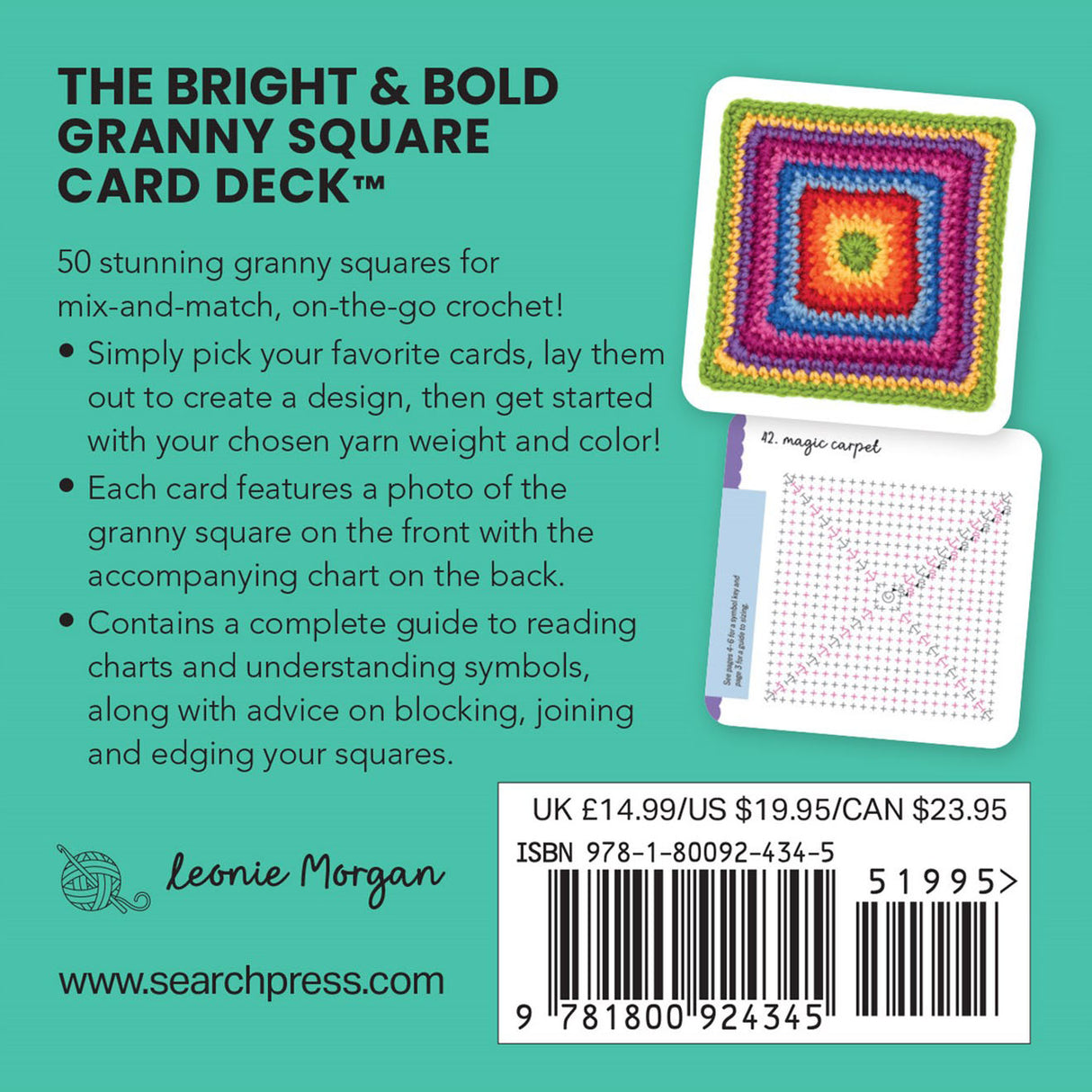 The Bright & Bold Granny Square Card Deck