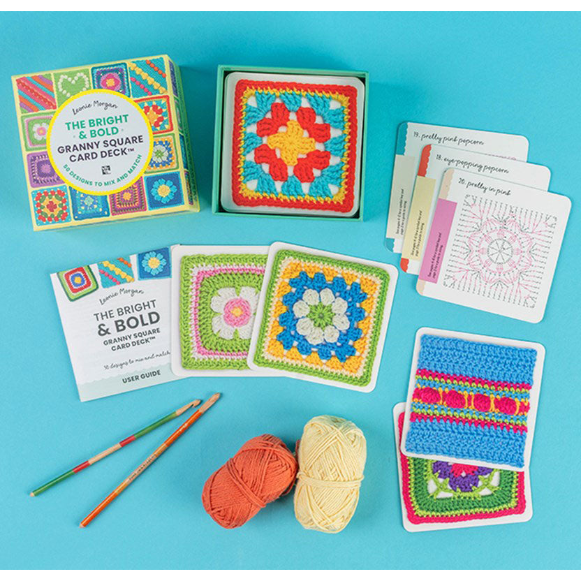 The Bright & Bold Granny Square Card Deck