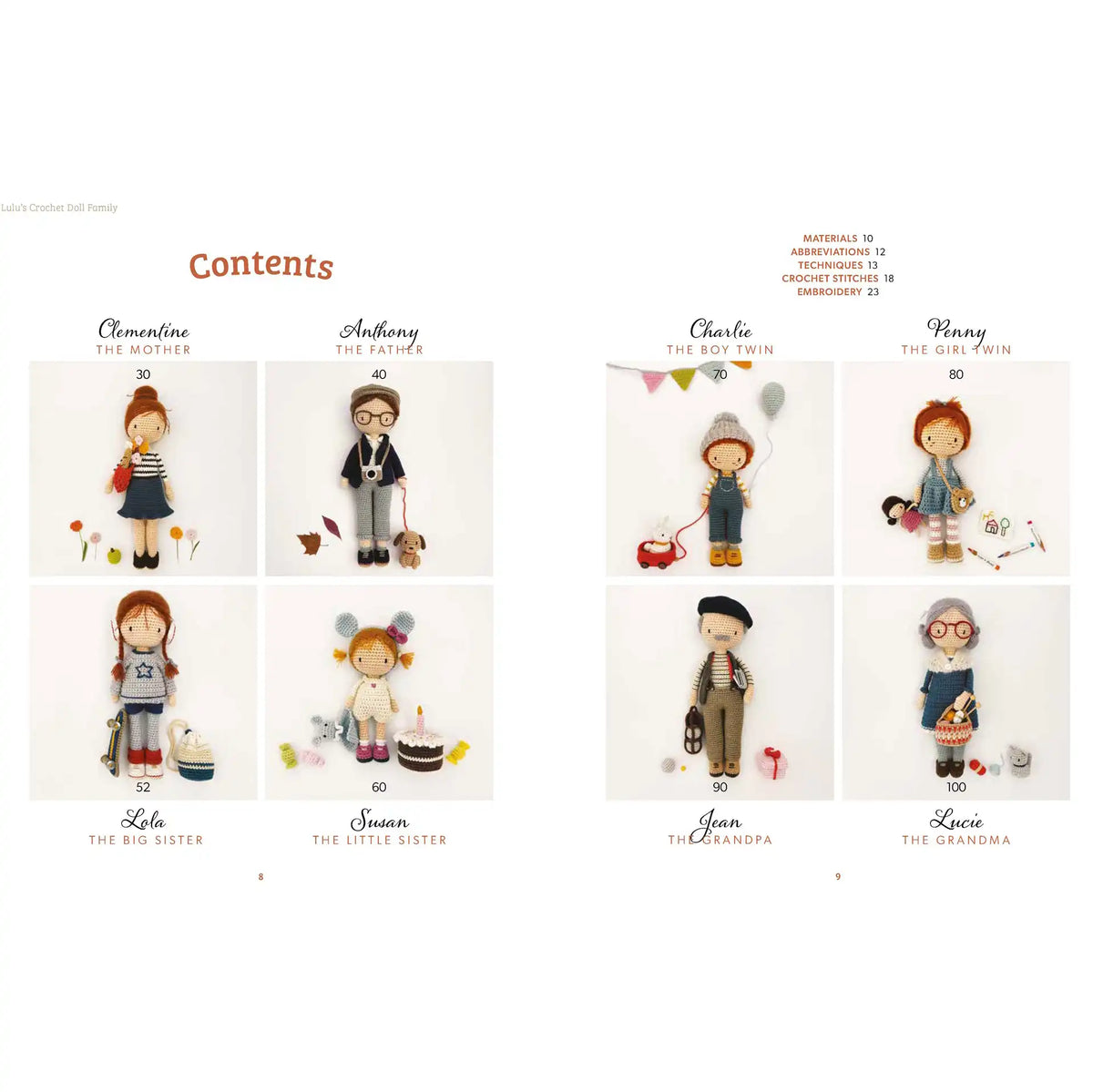 Lulu’s Crochet Doll Family
