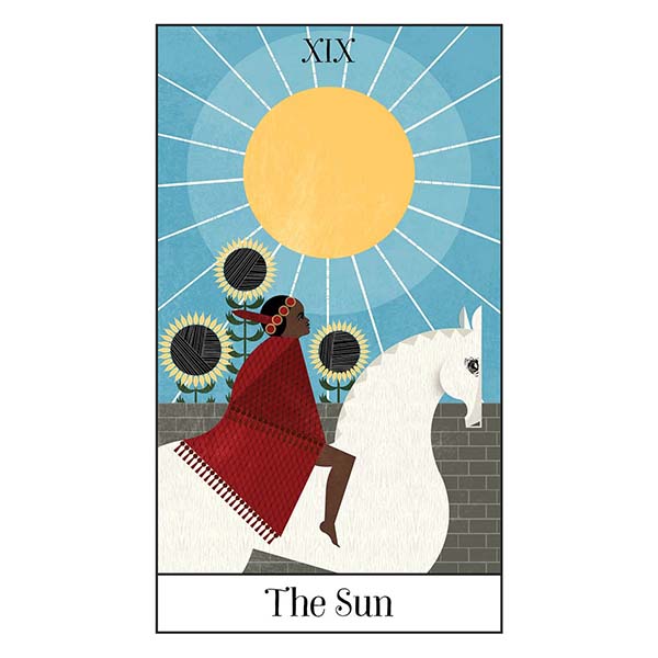 Yarn Tarot - The Sun