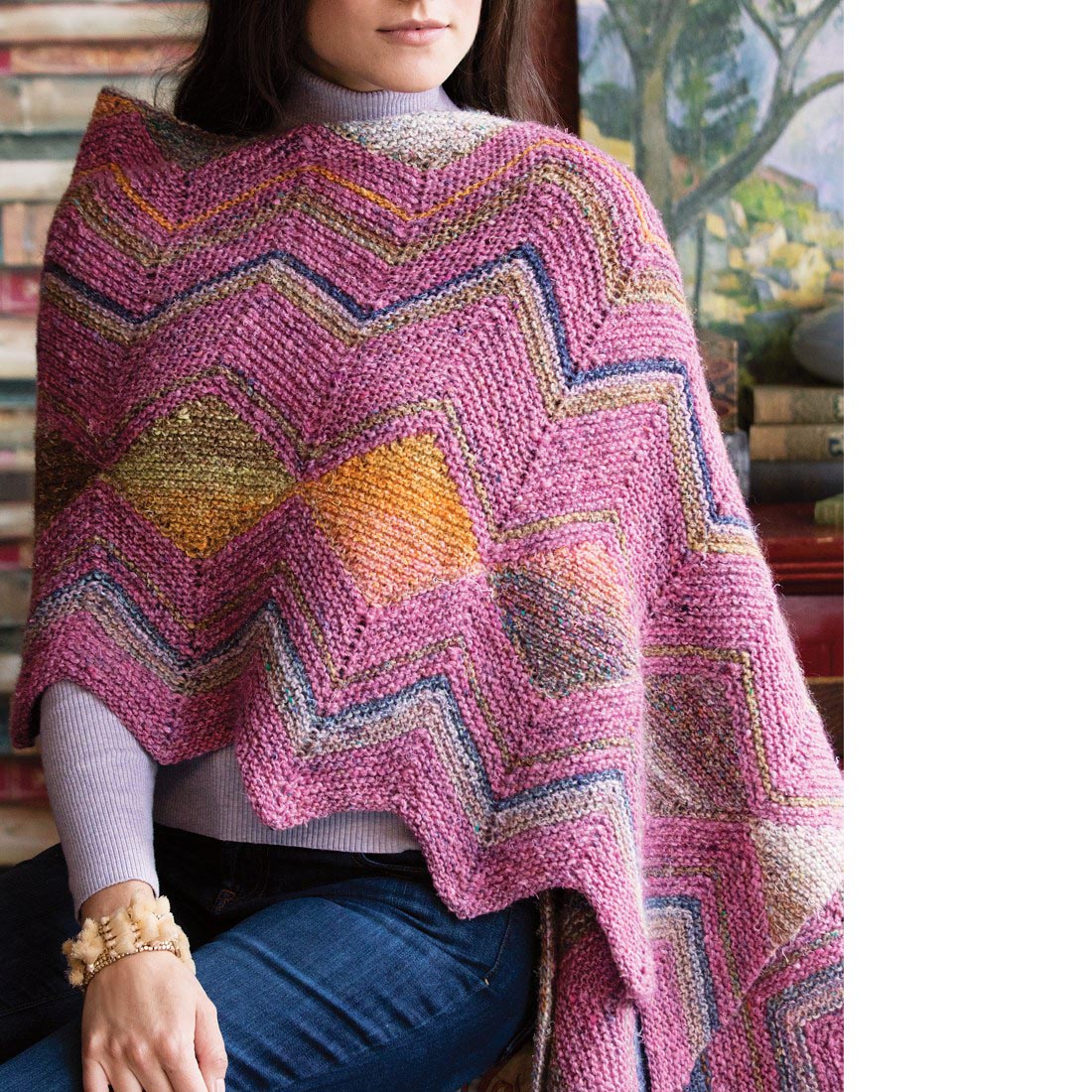Timeless NORO Knit Shawls - g