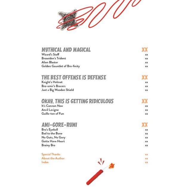 Brochet - Table of Contents Cont.