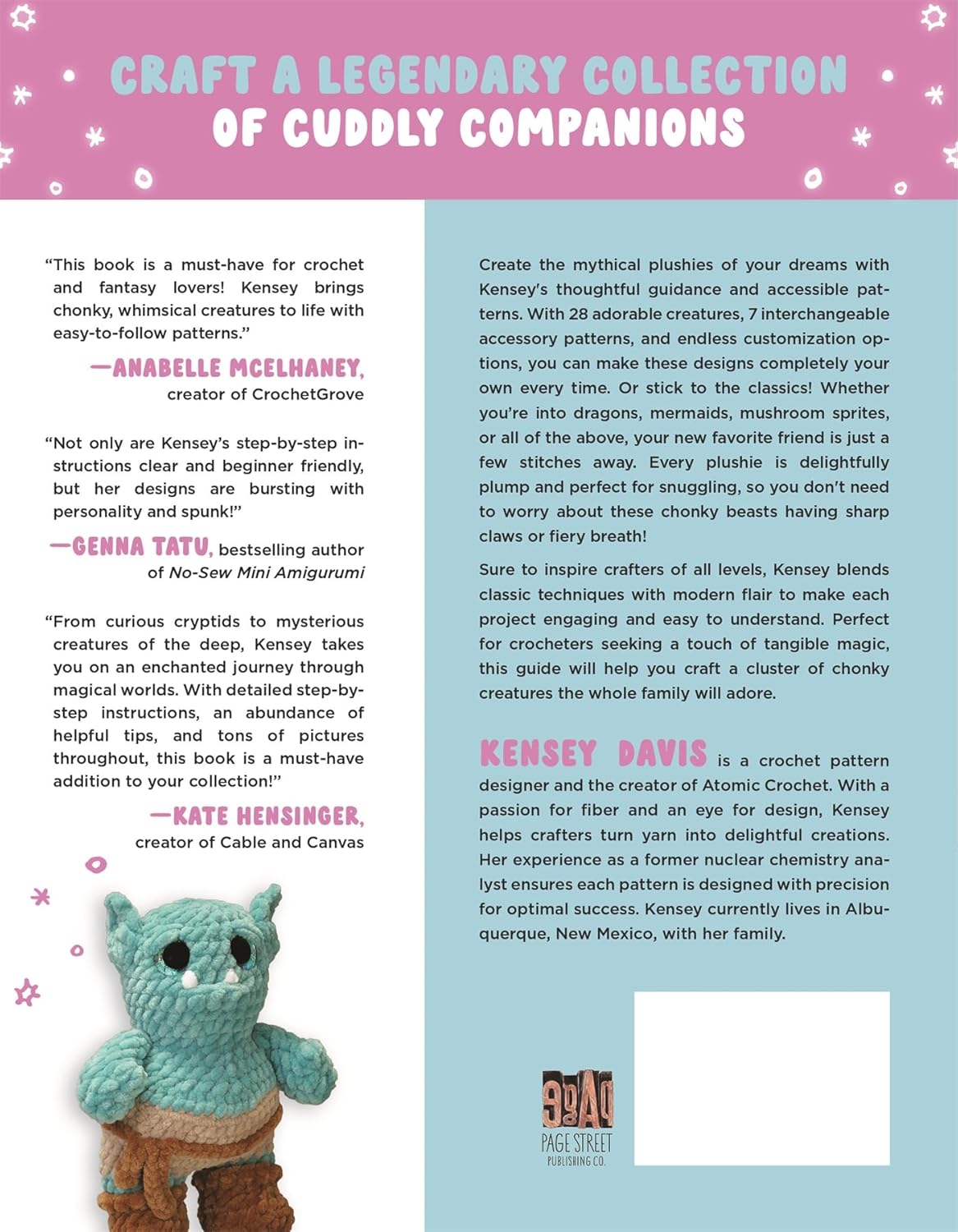 Fantasy Crochet Creatures - Back Cover