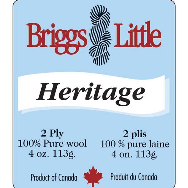 Briggs & Little Heritage Yarn - Label