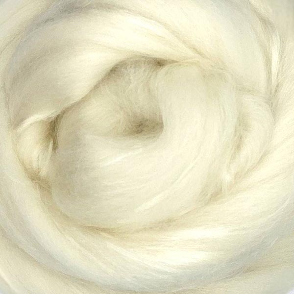 Polwarth Wool / Tussah Silk Top - The Woolery