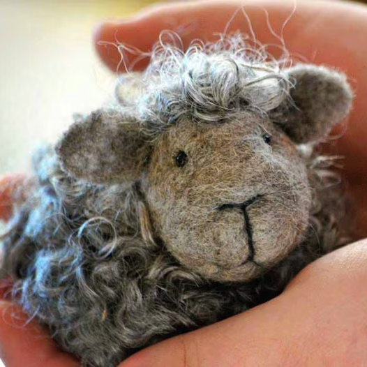 Bear Creek Felting Kit - Black Sheep - Lifestyle
