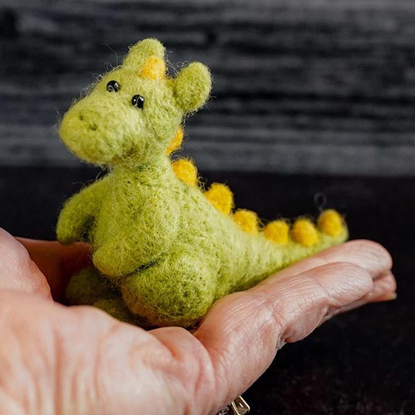 Bear Creek Felting Kit - Dragon - Lifestyle