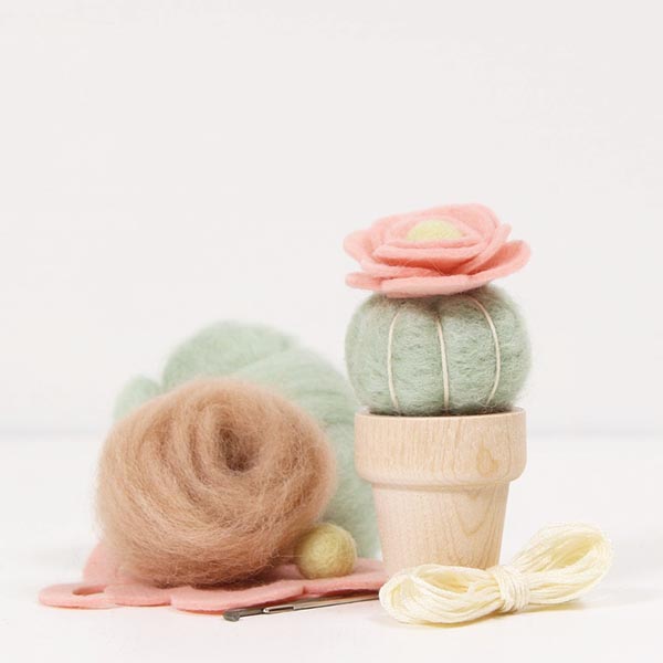 Benzie Design Needle Felting Kit - Desert Rose