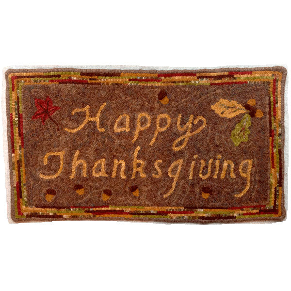 Happy Thanksgiving Rug Hooking Kit