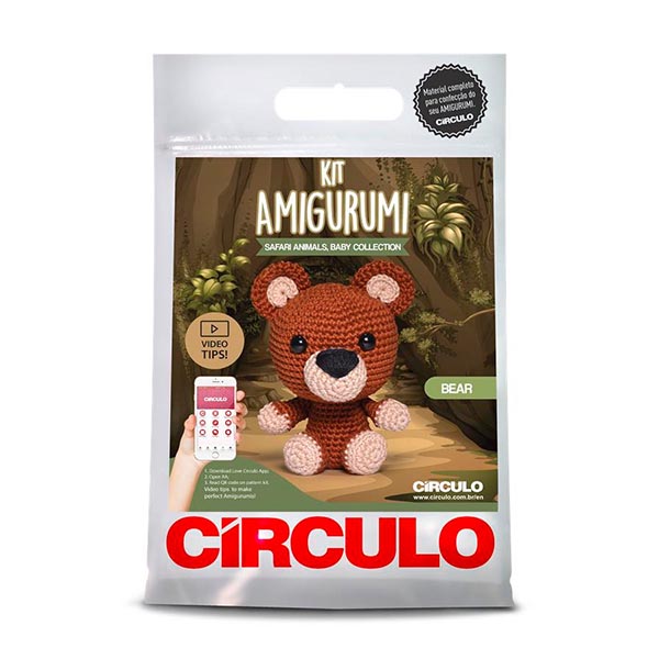 Circulo Amigurumi Kit - Bear - 7891113066174