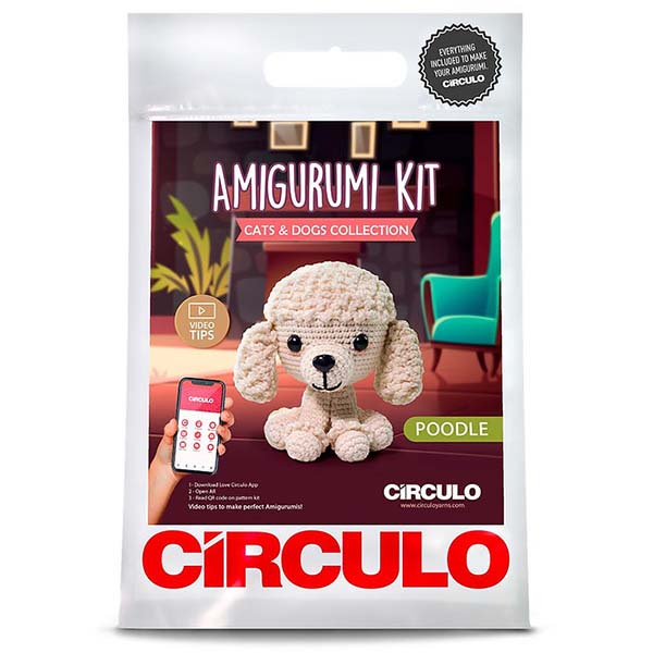 Circulo Amigurumi Kit - Poodle - 7891113091589