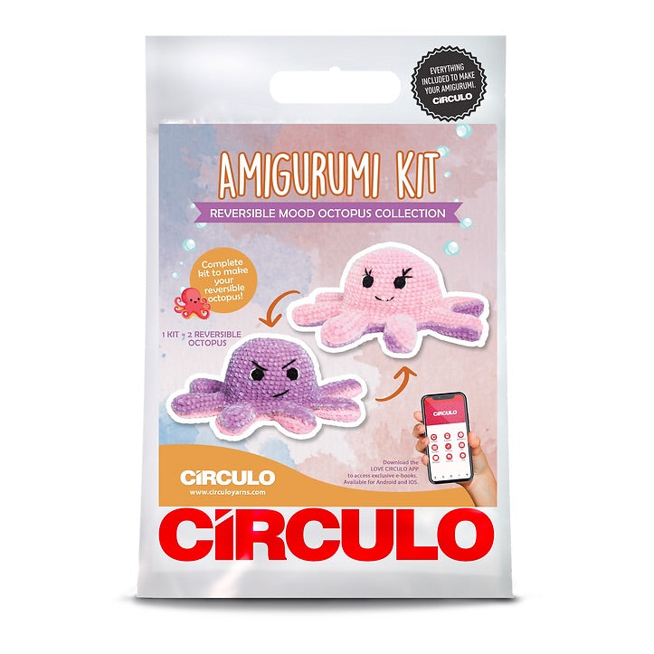 Circulo Amigurumi Kit - Octopus - Color 03 - Package
